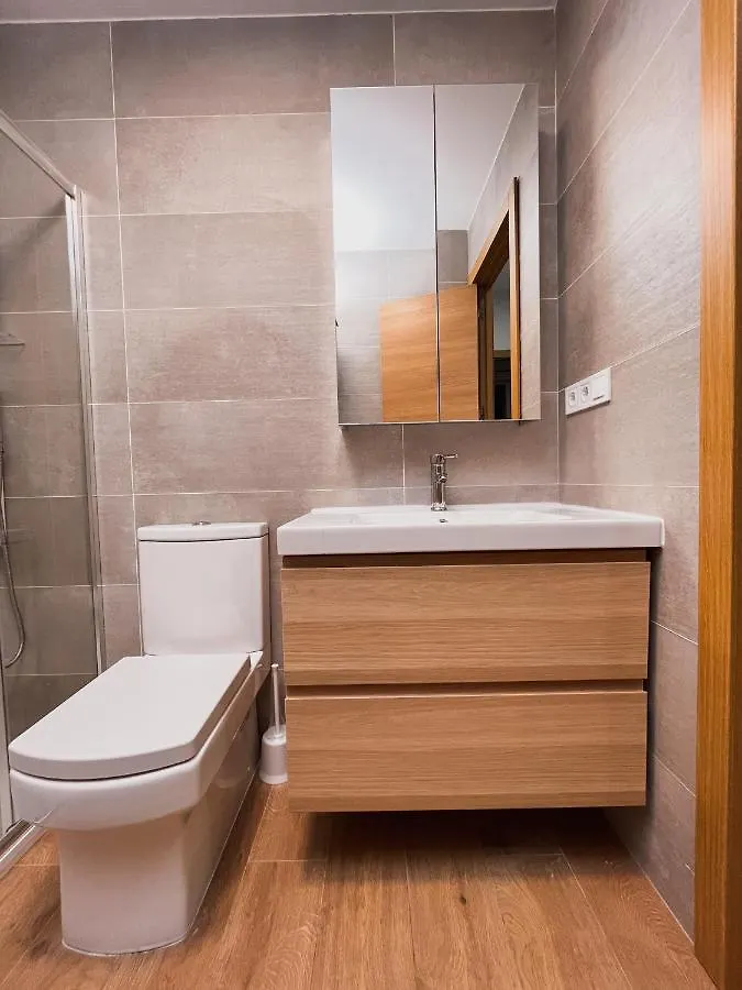 Apartmán Habitacion En Vivienda Centrica Bilbao 0*,